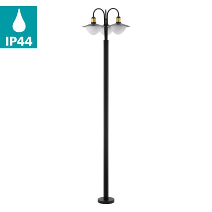 Eglo - Lampadaire extérieur 3xE27/60W/230V IP44