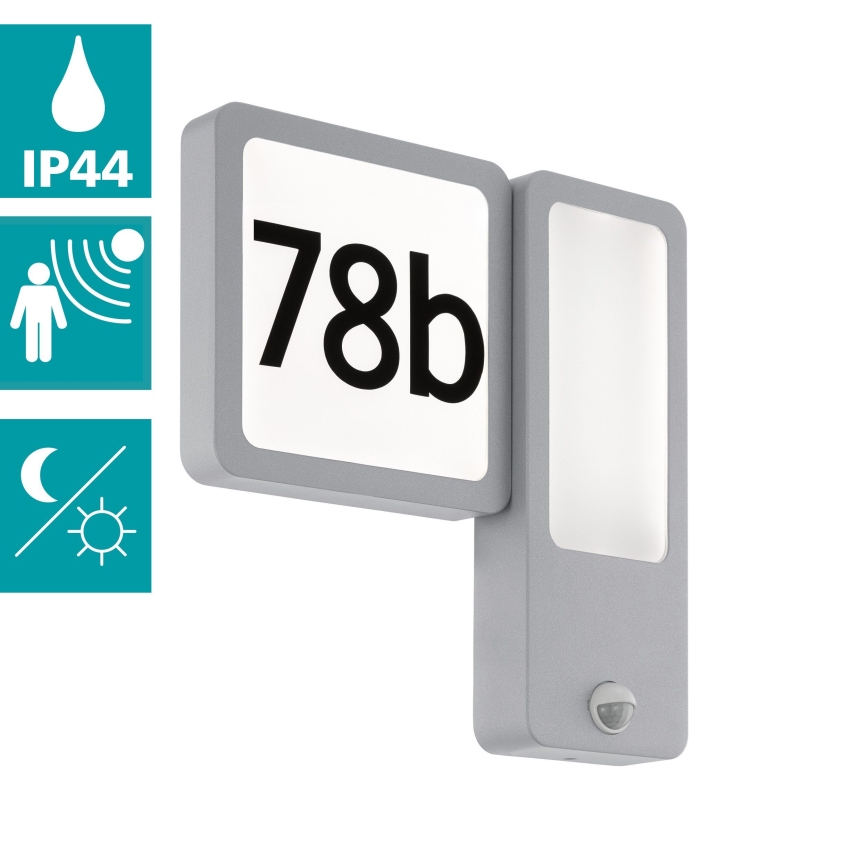 Eglo - Applique murale extérieure LED 2xLED/2,7W + LED/3,6W/230V IP44