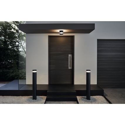 Eglo - Applique murale d'extérieur LED/11W/230V noire IP44