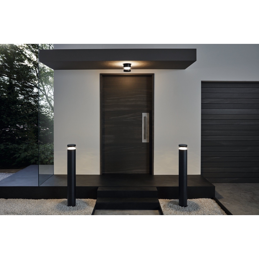 Eglo - Applique murale d'extérieur LED/11W/230V noire IP44