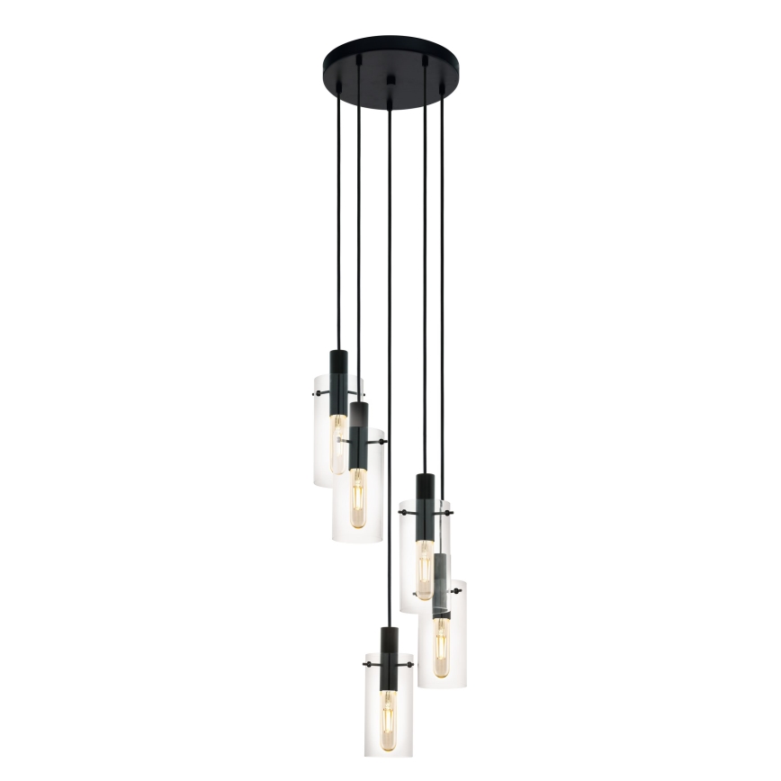Eglo -  Lustre avec fil 5xE27/60W/230V