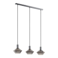 Eglo 97424 - Suspension PONZANO sur câble 3xE27/60W/230V