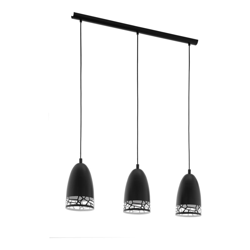 Eglo 97444 - Lustre avec fil SAVIGNANO 3xE27/60W/230V