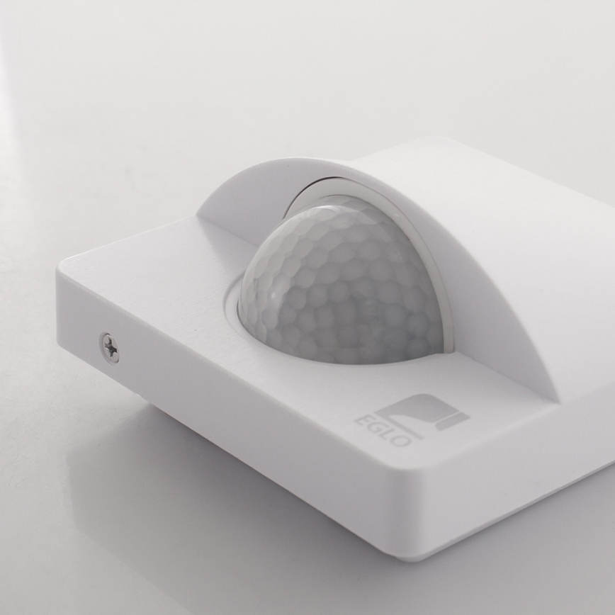 Eglo - Détecteur de mouvement et crépusculaire pour extérieur 1 m blanc IP44