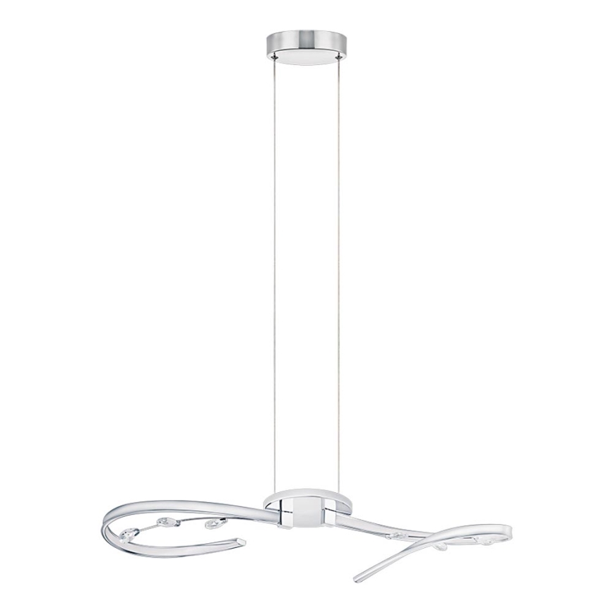 Eglo 97488 - Lustre en cristal LED suspendu par câble VALLEMARE 1 2xLED/8W/230V