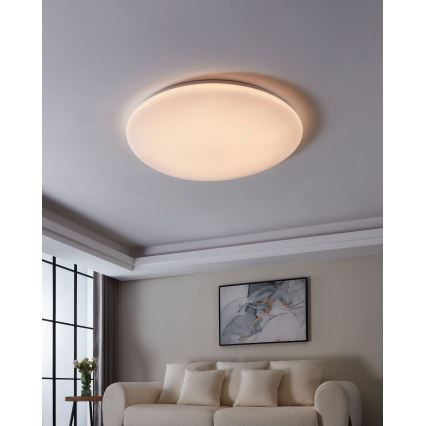 Eglo 97528 - Plafonnier à intensité variable GIRON LED/80W/230V + télécommande