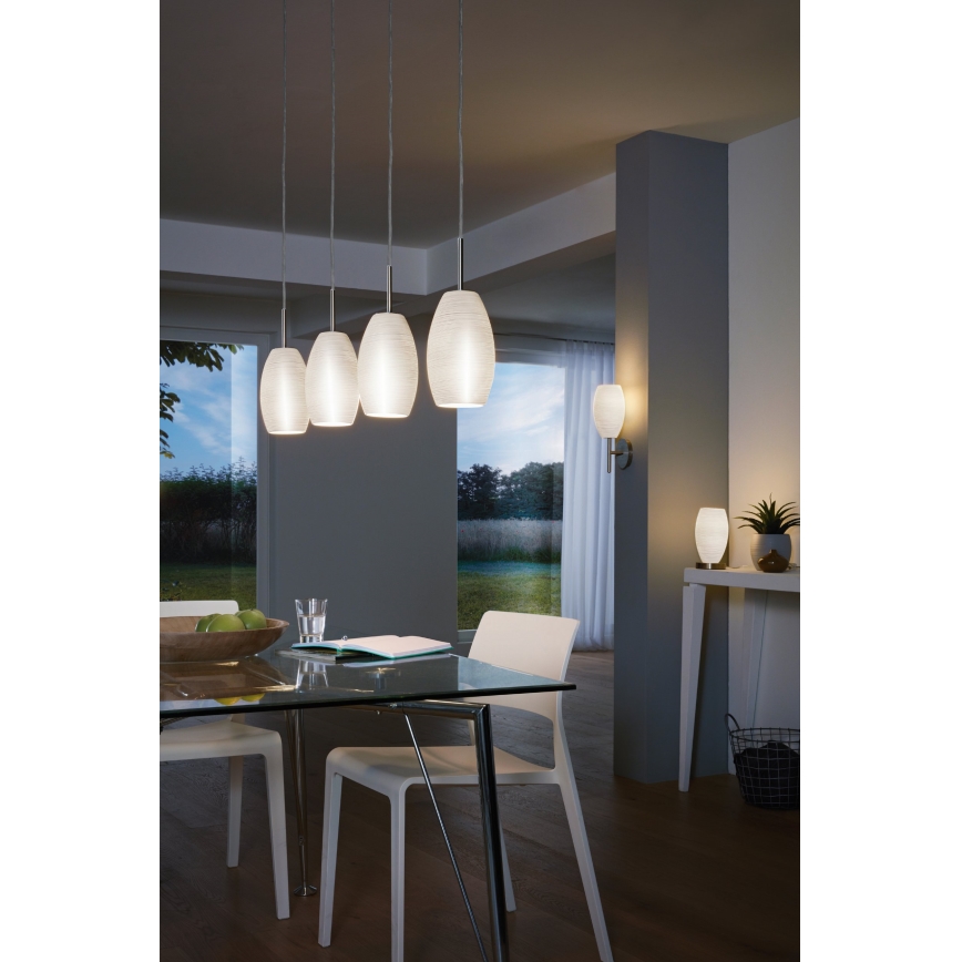 Eglo - Lustre avec fil 4xE27/40W/230V