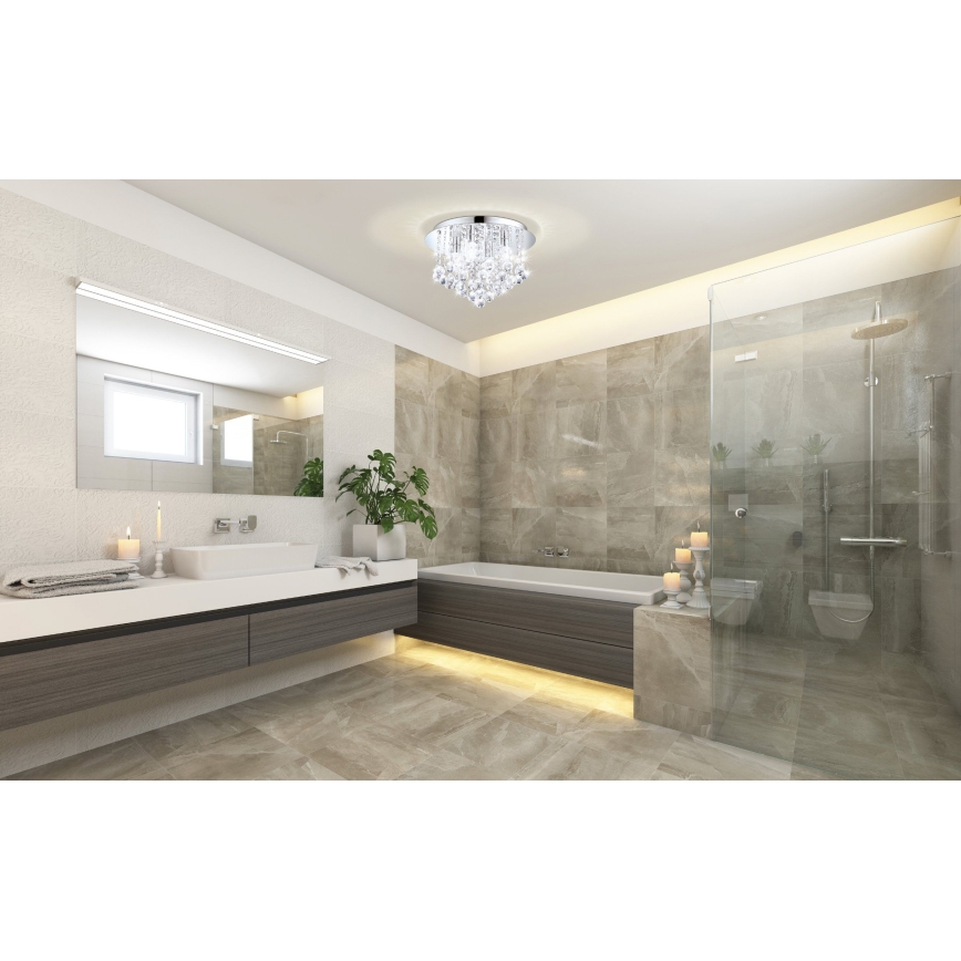 Eglo - Luminaire salle de bain LED 8xG9/3W/230V IP44