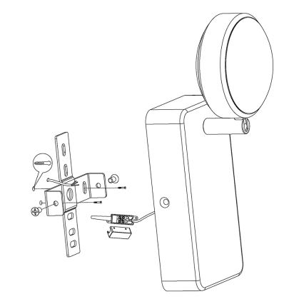 Eglo 97714 -  Spot à intensité variable LED RGB CORROPOLI-C LED/5W/230V