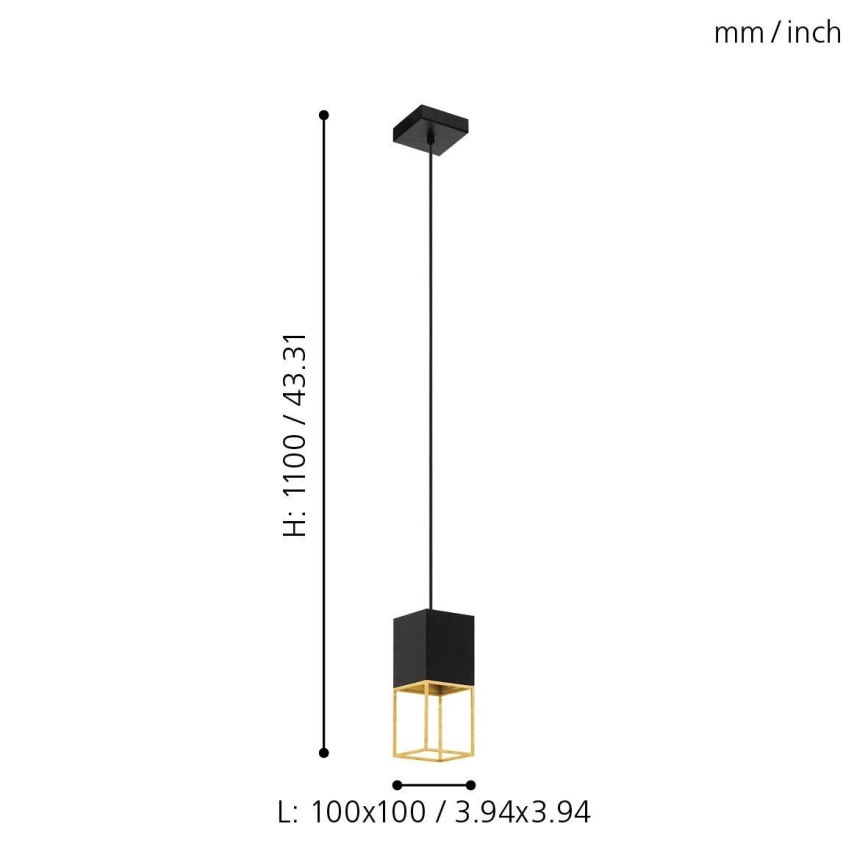 Eglo 97733 - Suspension LED sur câble MONTEBALDO 1xGU10/5W/230V