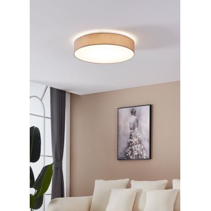 Eglo - Plafonnier à intensité variable LED/40W/230V + télécommande