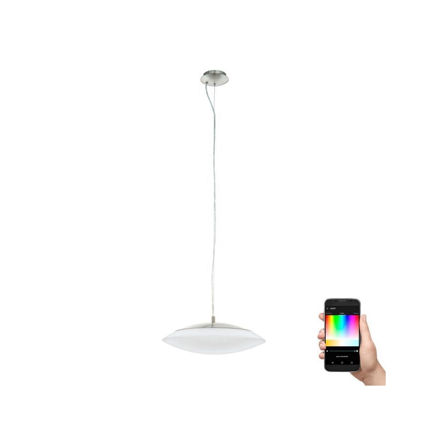 Eglo 97812 - Suspension filaire LED RGB à intensité variable FRATTINA-C 1xLED/27W/230V