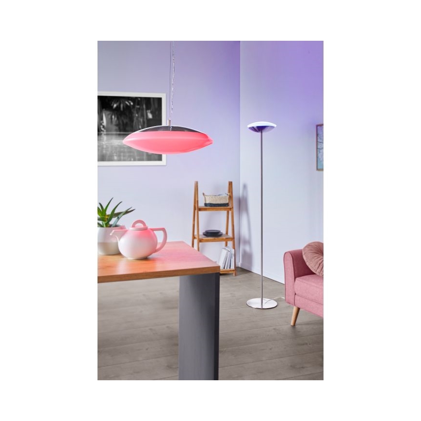 Eglo 97812 - Suspension LED RGB dimmable sur câble FRATTINA-C LED/27W/230V