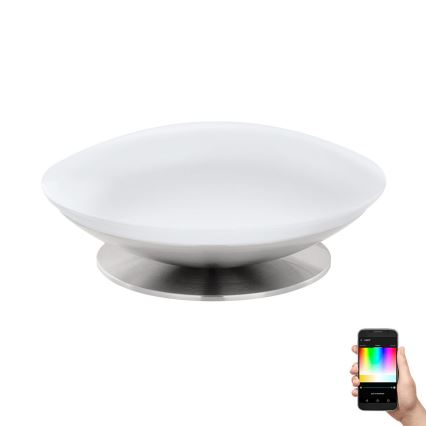 Eglo 97813 - Lampe de table LED RGB à intensité variable FRATTINA-C 1xLED/18W/230V