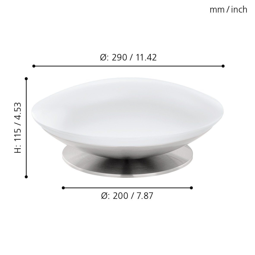 Eglo 97813 - Lampe de table LED RGB à intensité variable FRATTINA-C 1xLED/18W/230V