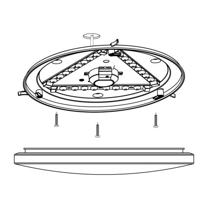 Eglo - Plafonnier LED/14,6W/230V