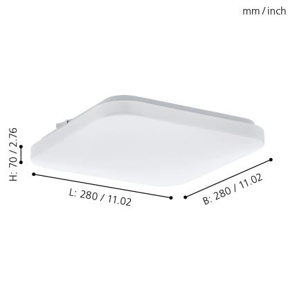 Eglo - plafonnier LED LED/11,5W/230V