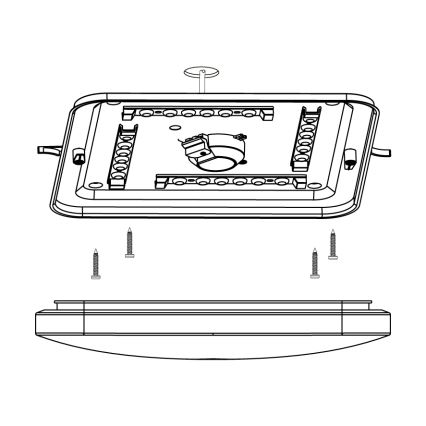 Eglo - Plafonnier LED/17,3W/230V