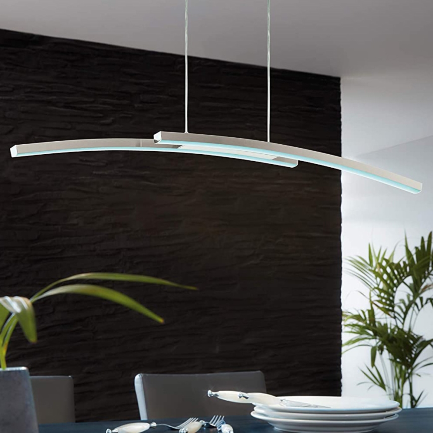 Eglo 97911 - Suspension LED RGB dimmable sur câble FRAIOLI-C 2xLED/17W/230V