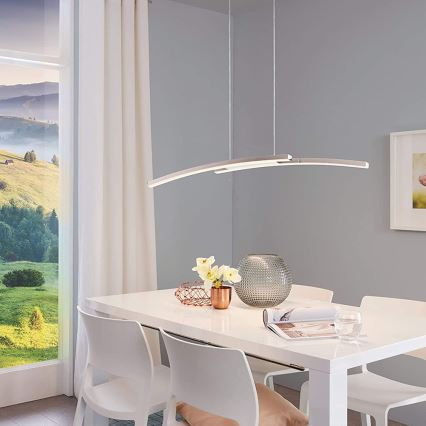 Eglo 97911 - Suspension LED RGB dimmable sur câble FRAIOLI-C 2xLED/17W/230V