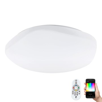 Eglo 97921 - Plafonnier LED RGB dimmable TOTARI-C LED/34W/230V + télécommande