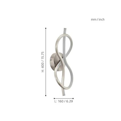 Eglo - Applique murale LED LED/10W/230V