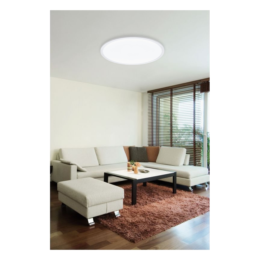 Eglo - Plafonnier LED RVBW SARSINA-C LED/34W/230V + télécommande