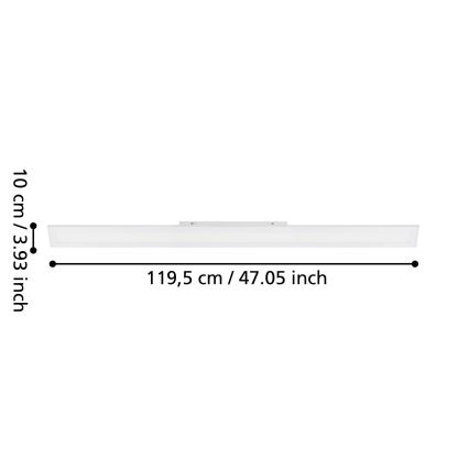 Eglo - Panneau LED LED/40W/230V blanc