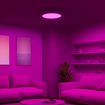 Eglo 98045 - Plafonnier LED à intensité variable RIODEVA-C LED/27W/230V