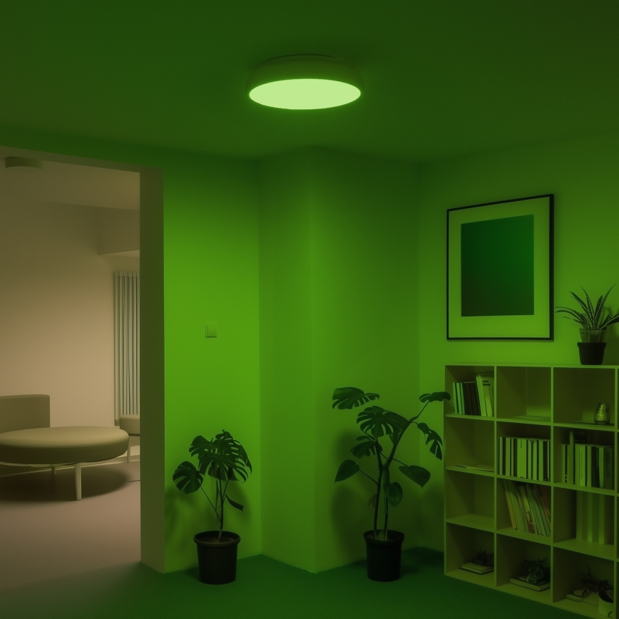 Eglo 98045 - Plafonnier LED à intensité variable RIODEVA-C LED/27W/230V