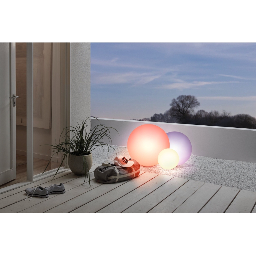 Eglo 98106 - Lampe extérieure LED RGB MONTEROLO-C 1xLED/9W/230V IP65 ø390
