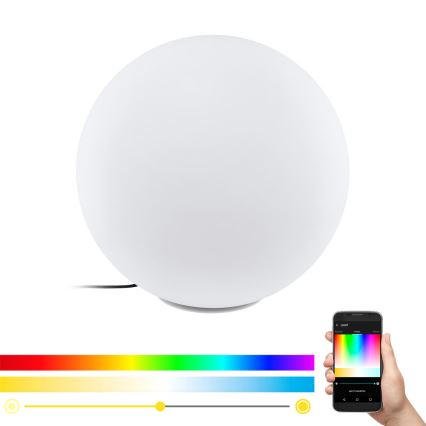 Eglo 98108 - Lampe d'extérieur LED RGBW MONTEROLO-C 1x LED/9 W/230 V IP65 Ø600 mm