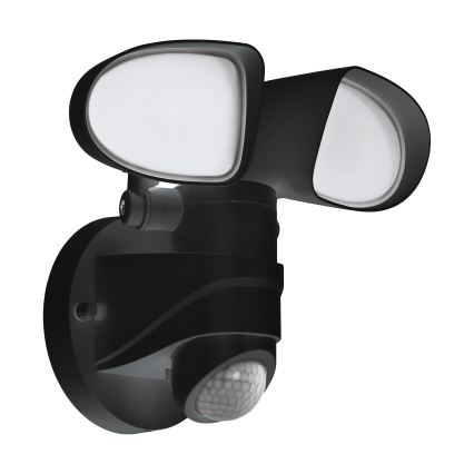 Eglo - Luminaire LED extérieur avec détecteur 2xLED/7,5W/230V IP44