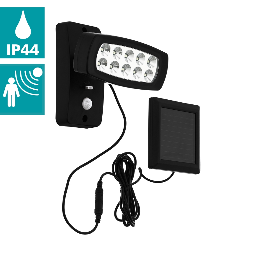 Eglo - Lampe Solaire Murale avec Détecteur LED/1,2V 600 mAh IP44
