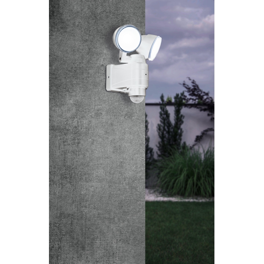 Eglo - Luminaire LED d'extérieur avec détecteur de mouvement, 2xLED/4W/4xLR14, IP44