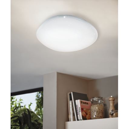 Eglo - Plafonnier LED dimmable, 24W/230V, Ø 45 cm + télécommande