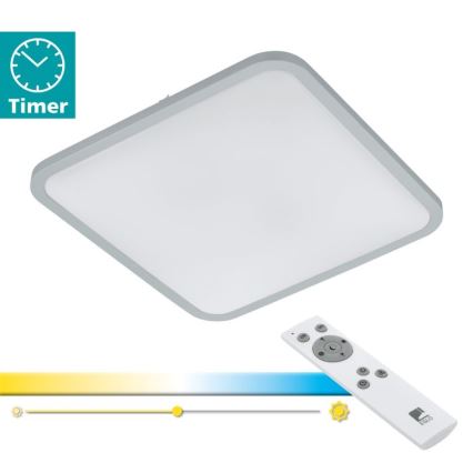 Eglo - Plafonnier à intensité variable LED/30W/230V + télécommande