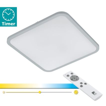 Eglo 98258 - Plafonnier LED dimmable COGOLETO LED/30W/230V + télécommande