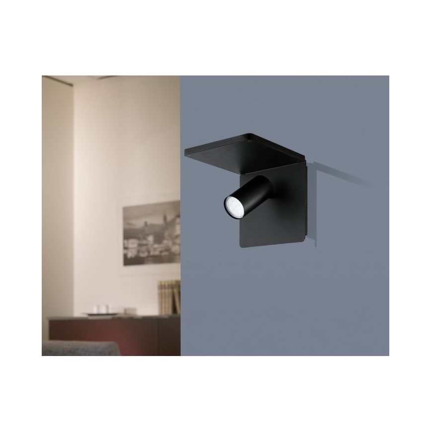 Eglo - Applique murale LED avec recharge sans fil 1xGU10/5W/230V