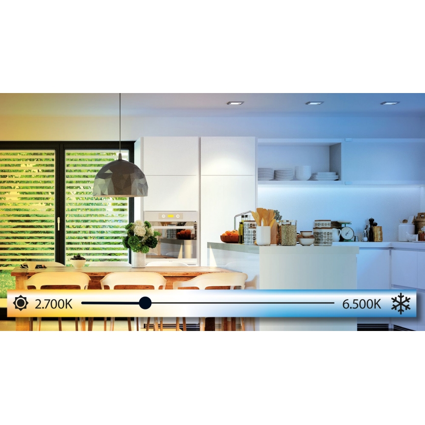 Eglo - Plafonnier à intensité variable LED/14W/230V + télécommande