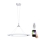 Eglo 98427 - Suspension LED RVB dimmable sur câble HORNITOS-C LED/37W/230V + télécommande