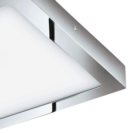 Eglo - Plafonnier LED RGBW dimmable FUEVA-C LED/21W/230V Bluetooth IP44 30x30 cm