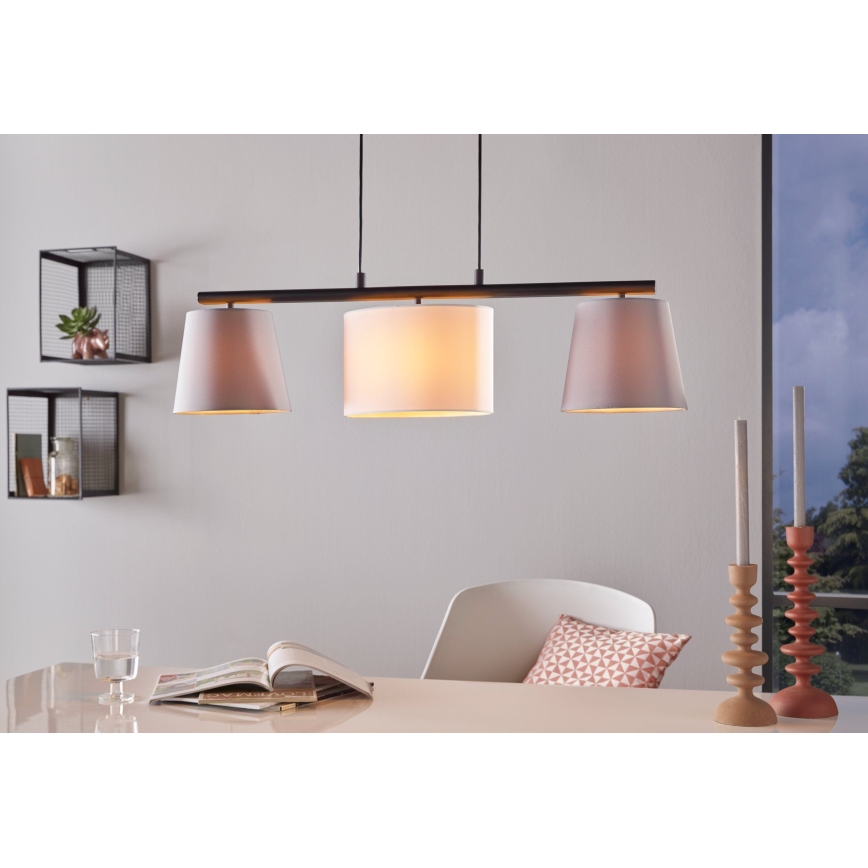 Eglo - Suspension avec fil 3xE14/25W/230V