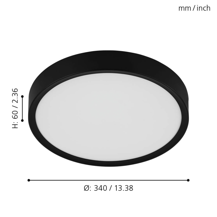 Eglo - Plafonnier LED LED/16,8W/230V