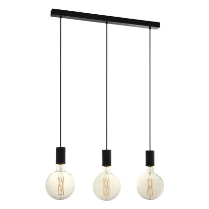 Eglo - Suspension avec fil 3xE27/40W/230V