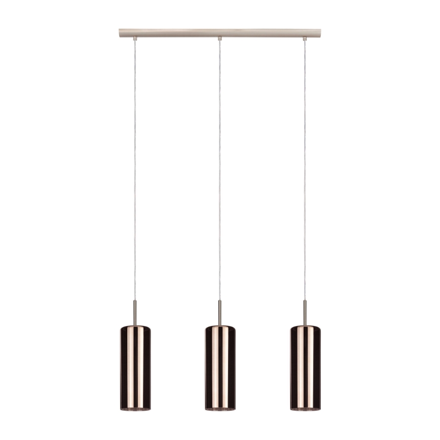 Eglo 98699 - Suspension sur câble SELVINO 3xE27/15W/230V