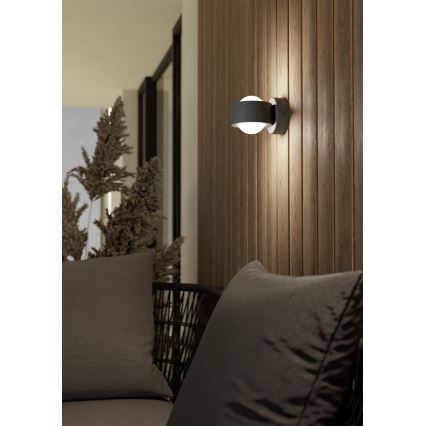 Eglo - Applique murale LED d'extérieur 2xLED/2W/230V IP44