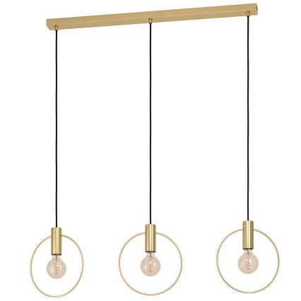 Eglo - Suspension filaire 3xE27/40W/230V