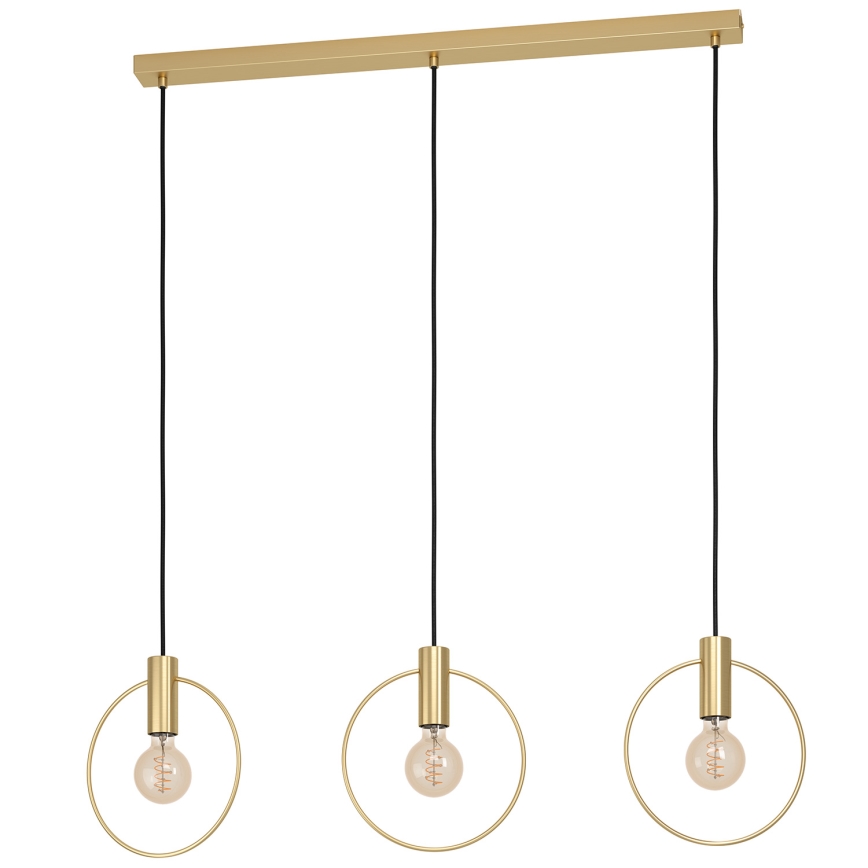 Eglo - Suspension filaire 3xE27/40W/230V