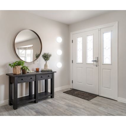 Eglo - Plafonnier encastré LED dimmable pour salle de bains LED/16,5W/230V IP44 ZigBee Ø 21,6 cm